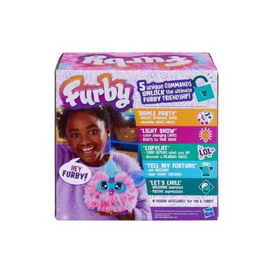 JUGUETE INTERACTIVO FURBY COTTON CANDY - VERSION INGLES - 5