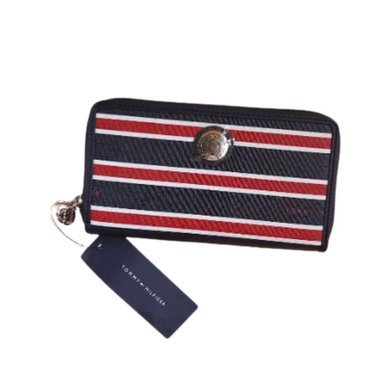 BILLETERA MUJER TOMMY HILFIGER STRIPES