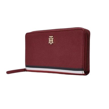 BILLETERA MUJER TOMMY HILFIGER ZIP AROUND - CHERRY - 2