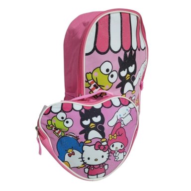 SET MOCHILA Y LONCHERA HELLO KITTY BY SANRIO
