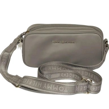 CARTERA CROSSBODY TOMMY HILFIGER - GRIS