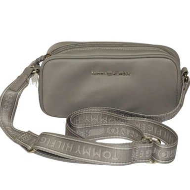 CARTERA CROSSBODY TOMMY HILFIGER - GRIS - 1