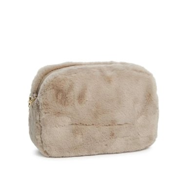CARTERA CROSSBODY GUESS VANNA FUR - BEIGE - 2