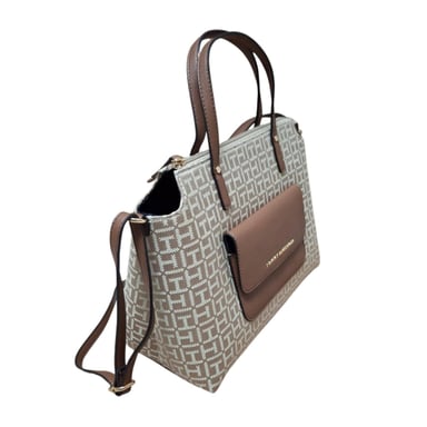 CARTERA TOMMY HILFIGER MONOGRAM - BEIGE - 2