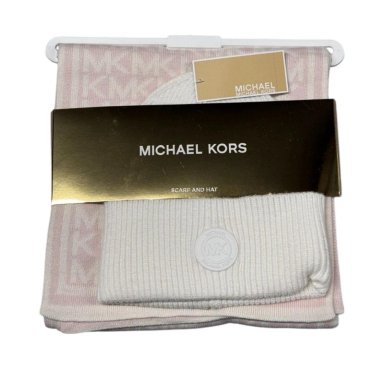SET DE CHALINA Y GORRO MICHAEL KORS
