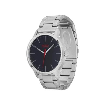 RELOJ HOMBRE HUGO BOSS STAND - PLATEADO