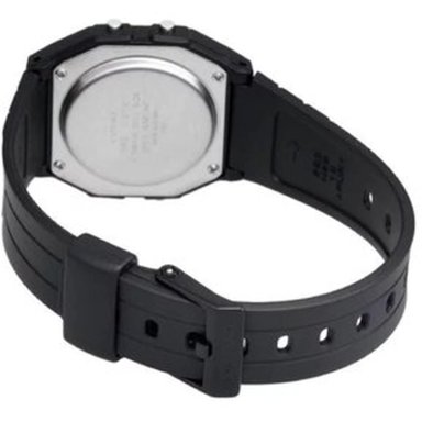 RELOJ CLÁSICO CASIO F91W-1 CORREA DE RESINA DIGITAL NEGRA HOMBRE - 4