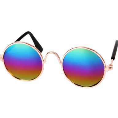 PACKX2 LENTES REDONDOS PARA GATOS O PERRITO TOY