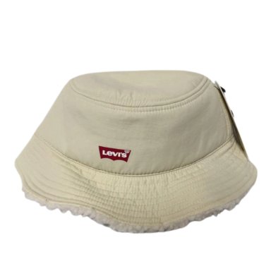 GORRO BUCKET HAT LEVIS STRAUSS FELPUDO UNISEX - BEIGE