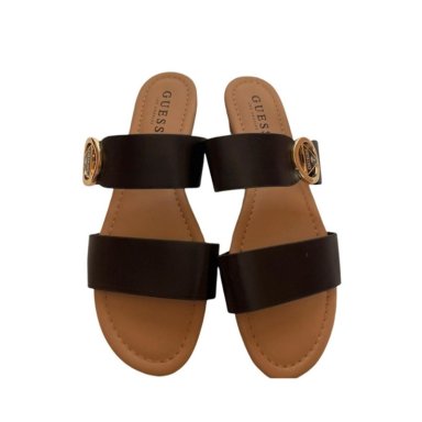 SANDALIAS MUJER GUESS DOBLE TIRA - NEGRO - 2