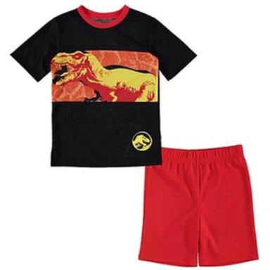 CONJUNTO 2 PIEZAS JURASSIC WORLD POLO DE MANGA CORTA Y SHORT 4
