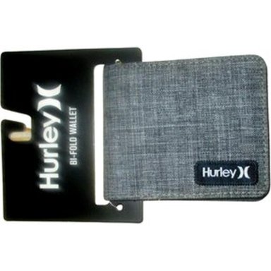 BILLETERA HURLEY SLIM HOMBRE - PLOMO