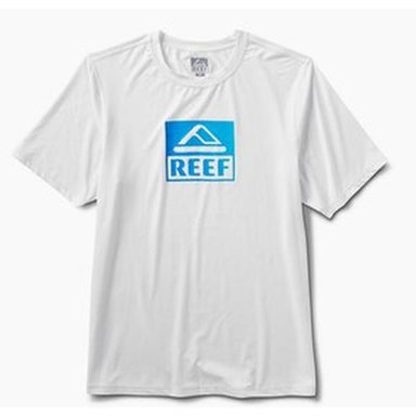 LICRA O POLO DE SURF REEF RASHGUARD PARA HOMBRE - BLANCO