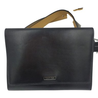 CINTURÓN RIÑONERA CALVIN KLEIN CUADRADA MUJER - NEGRO