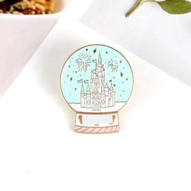 PACKX2 PIN O PINES DE METAL CASTILLO DE HADAS - 3