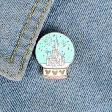 PACKX2 PIN O PINES DE METAL CASTILLO DE HADAS - 6