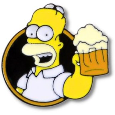PACKX4 PINES DE METAL SIMPSON - 2