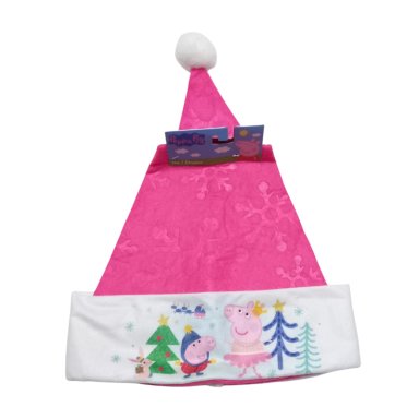 GORRO NAVIDEÑO PEPPA PIG - ADULTO