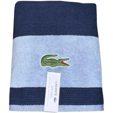 TOALLA DE BAÑO LACOSTE 100 ALGODON - AZUL