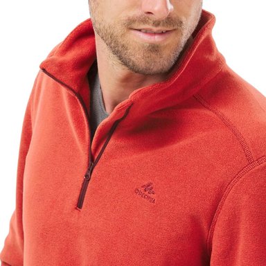 POLAR SENDERISMO HOMBRE QUECHUA MH100 - NARANJA - 3