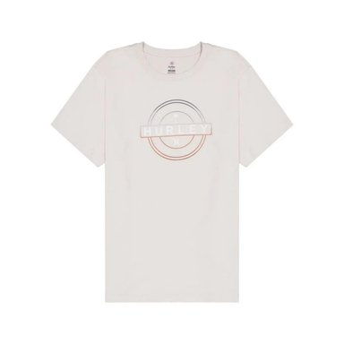 POLO HOMBRE HURLEY MANGA CORTA LOGO - BEIGE