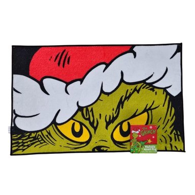 TAPETE O ALFOMBRA NAVIDEÑA THE GRINCH 50X81CM