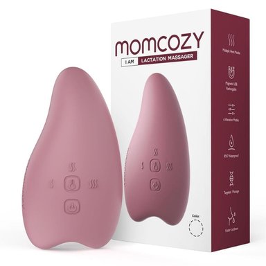 MASAJEADOR DE LACTANCIA CON CALOR MOMCOZY 2 EN 1