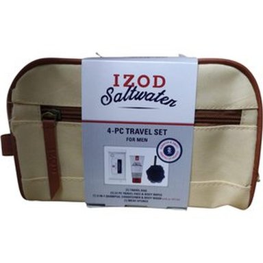 NECESER SET DE VIAJE IZOD CON UTILES DE ASEO - BEIGE - 3