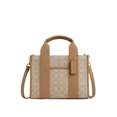 CARTERA COACH SMITH SIGNATURE - BEIGE