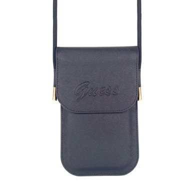 CARTERA CROSSBODY PORTA TELEFONO GUESS CON CORREA - NEGRO TAMAÑO TALLA ÚNICA