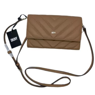 CROSSBODY BILLETERA DKNY VERONICA WOS - BEIGE TAMAÑO TALLA ÚNICA