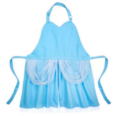 MANDIL DE COCINA CENICIENTA DISNEY PARKS - CELESTE TAMAÑO TALLA ÚNICA