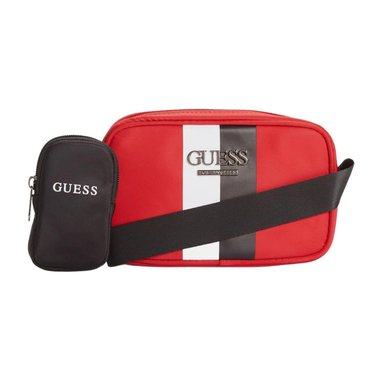 MORRAL UNISEX GUESS STRIPED CAMERA CROSSBODY TAMAÑO TALLA ÚNICA - 1