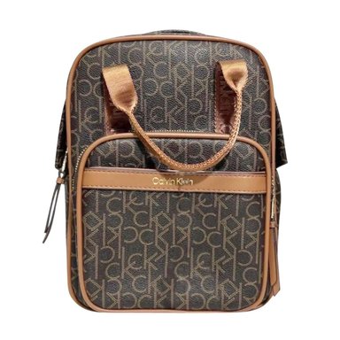 MOCHILA MUJER CALVIN KLEIN SMARTRAC CAFÉ TAMAÑO TALLA ÚNICA