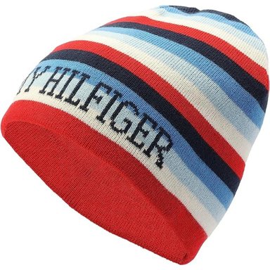 GORRO REVERSIBLE PARA NIÑO TOMMY HILFIGER MULTISTRIPES