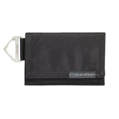 BILLETERA PARA HOMBRE CALVIN KLEIN UTILITY SNAP SLIM - NEGRO TAMAÑO TALLA ÚNICA