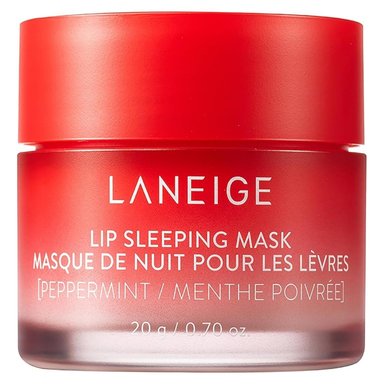 MASCARA LABIAL LANEIGE LIP SLEEPING MASK - PEPPERMINT ROJO TAMAÑO 20 G