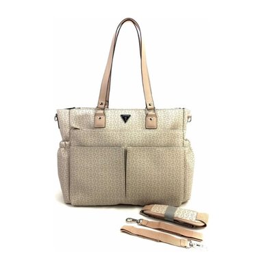 PAÑALERA GUESS LOTTIE TRAVEL BEIGE