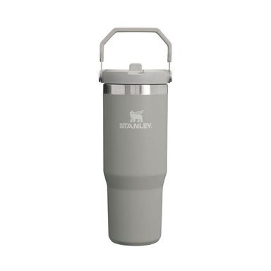 TUMBLER VASO DE ACERO INOXIDABLE STANLEY ICEFLOW FLIP STRAW 30OZ -ASH