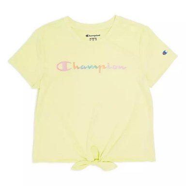 POLO NIÑAS CHAMPION NUDO ACTIVE TOP - AMARILLO