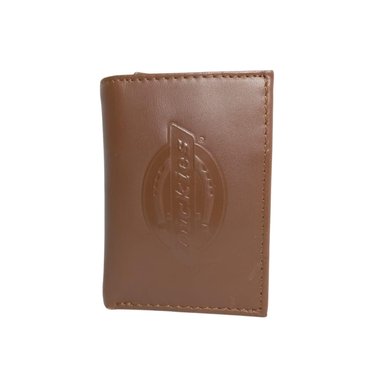 BILLETERA TRIFOLD DE CUERO PARA HOMBRES DICKIES - MARRON TAMAÑO TALLA ÚNICA