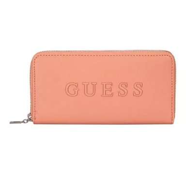 BILLETERA GUESS RODNEY SLG BUTTER CON CIERRE - CORAL TAMAÑO TALLA ÚNICA