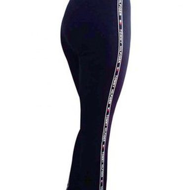 PANTALON STRECH LOGO LATERAL TOMMY HILFIGER AZUL - 2