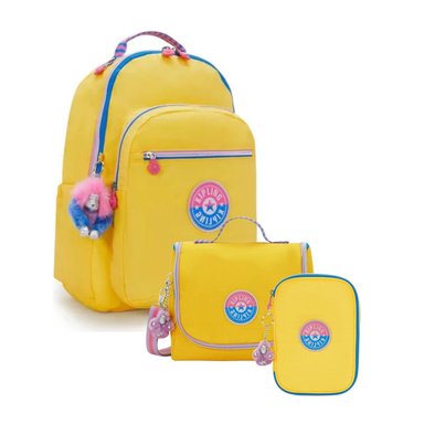 SET MOCHILA, LONCHERA Y CARTUCHERA KIPLING - SUN