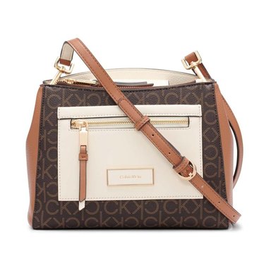 CARTERA CROSSBODY CALVIN KLEIN HADLEY - MARRON