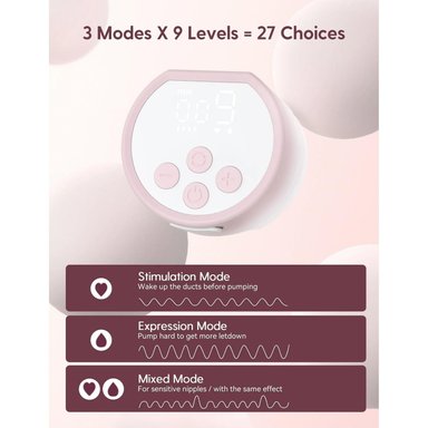 EXTRACTOR DE LECHE DOBLE MOMCOZY S12 PRO V HANDSFREE - 4