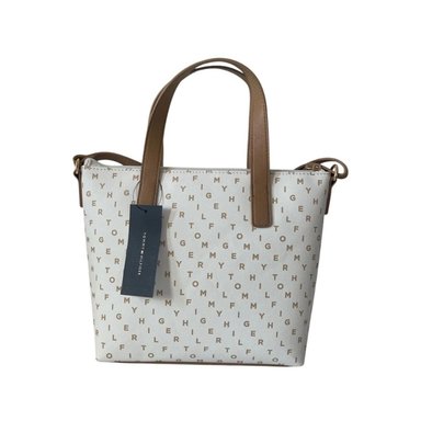 CARTERA CROSSBODY TOMMY HILFIGER MONOGRAM - BEIGE - 2