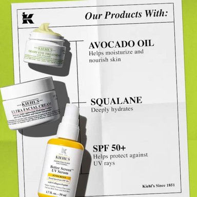 SET KIEHLS BLOQUEADOR 50 ML CREMA DE OJOS 14 ML Y CREMA ULTRA FACIAL 28ML - 4