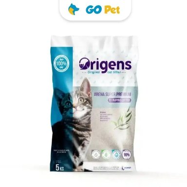 ORIGENS ARENA SUPER PREMIUM PARA GATOS CON AROMA A EUCALIPTO 5 KG