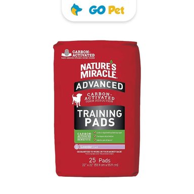 PAÑALES PERRO NATURE'S MIRACLE ENTRENAMIENTO CON CARBÓN ACTIVADO X 25 UND